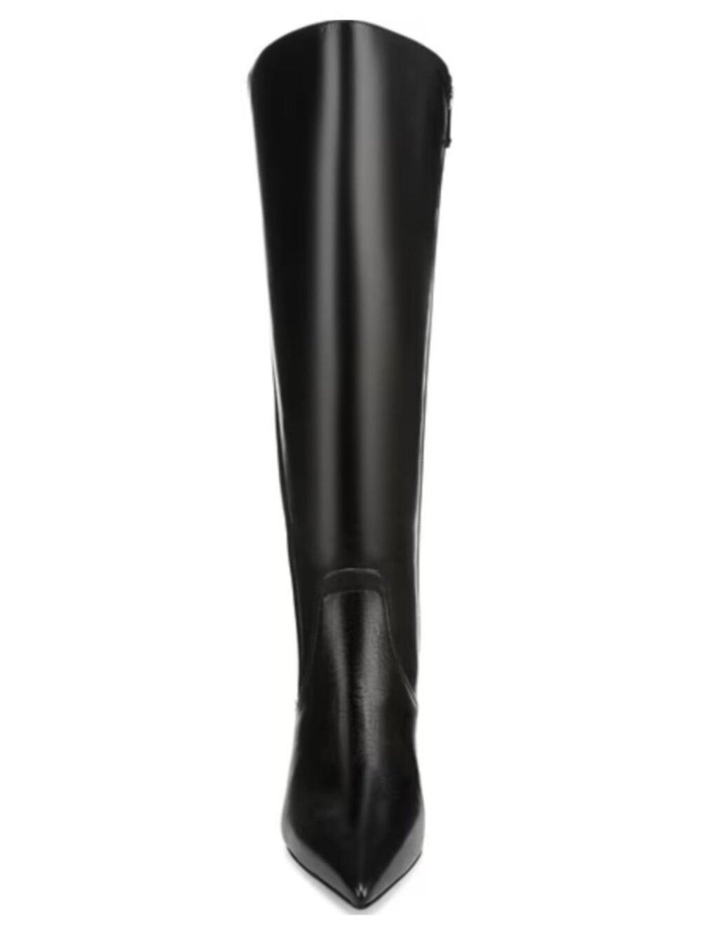 Naturalizer Pepper Black Leather Pointed Toe Knee High Boots Size 7 M NWT - Picture 3 of 6
